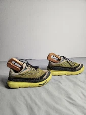 Hoka One One Mafate Shoes Mens Size 10 W11 Yellow Black Sneakers 30102001 002