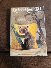 Sew Simple Koala Cub Latch Hook Kit For Beginners 12" X 12" T510 NOS 70s NEW
