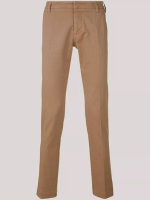 Entre Amis Herren Tailored Fit Chino Hose Entre Amis Washed Chino - W40/L32