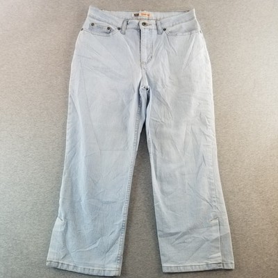 Faded Glory Jeans Women's Sz 8 Stretch Light Wash Normcore Cute Comfy Stylish