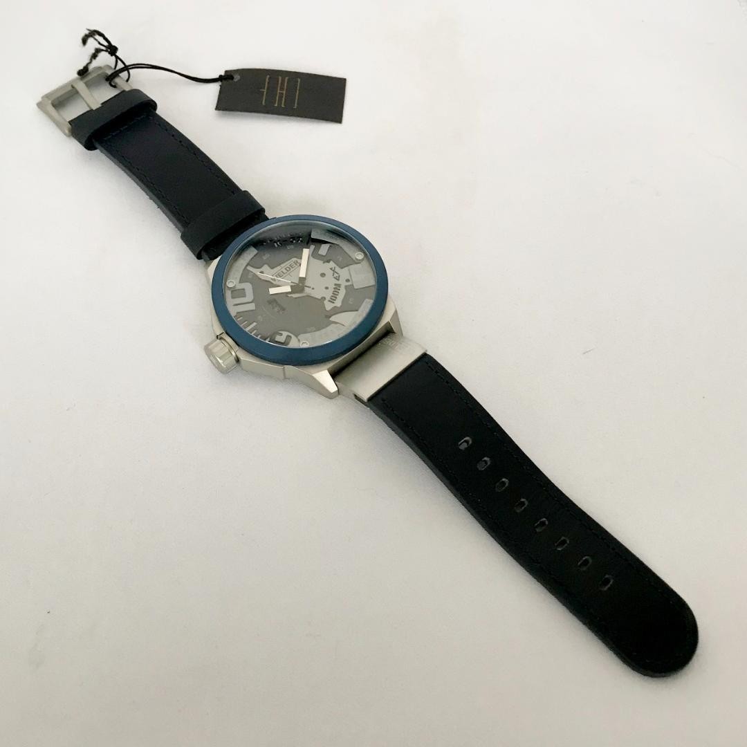 Unused U-Boat WELDER K-52 Blue Camo Dial 100M Quartz Watch with