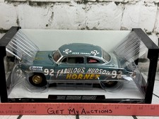 Herb Thomas 1952 Fabulous Hudson Hornet 92 Nascar Car 118 Scale Brand New Rare