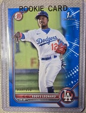 2022 Bowman - Prospects Eddys Leonard #BP-57 Blue Border /150 (RC)