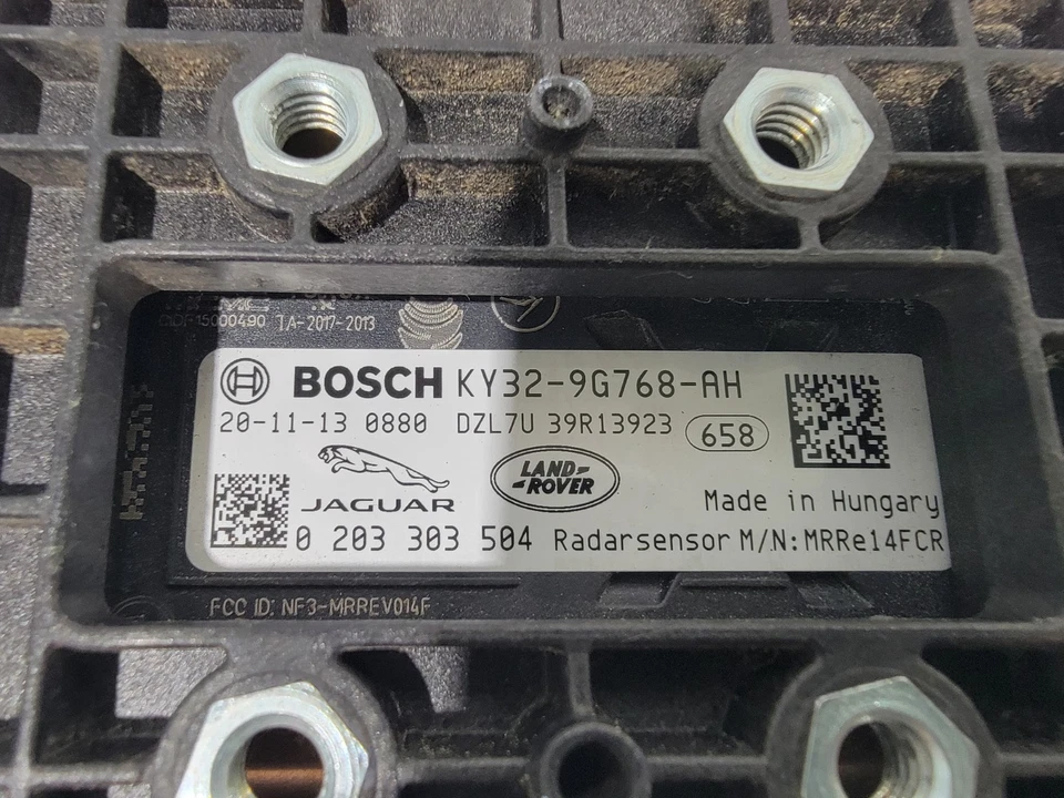 Sensor de control de crucero OEM 2022 2023 22 23 Jaguar XE Bosch KY329G768 Foto 3 de 4