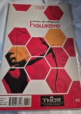 Hawkeye The U In Funeral Marvel Comics Issue No.13 2013 Good Condition