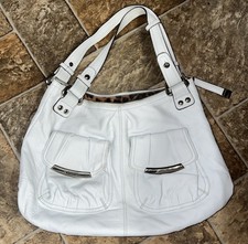 B Makowski Beautiful Large White Glove  Leath...