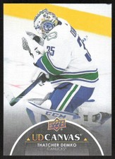 2022-23 UD Series 2 Thatcher Demko C198 UD Canvas Black & White