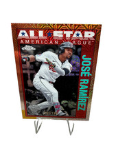 Jose Ramirez 2025 Topps Series 2 All Star Silver Pack Aqua Mojo /199 #90ASC-32