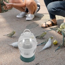  Poultry Water Container Feeder Automatic Parrot Dispenser Pigeon Waterer