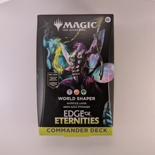 World Shaper - Edge of Eternities Commander Deck Magic MTG nuovo sigillato in fabbrica