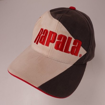 Rapala Hat Men's One Size Adjustable Two Tone Red Logo Fishing Cap