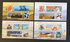 GB 2006-9 Celebrating Mini Sheets (All Four Countries ) MNH