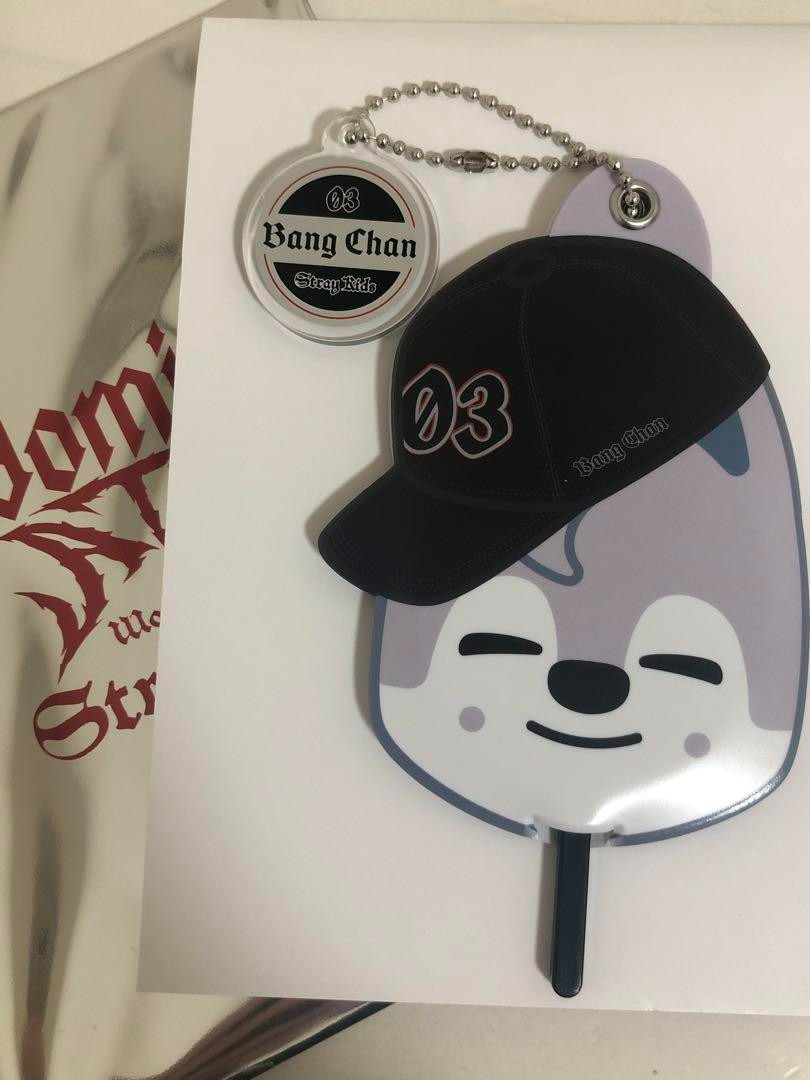 Oficial Stray Kids mini fan llavero aleatorio del Stray Kids World Tour raro