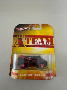 Custom Gmc Panel Van The A Team Hot Wheels A Team Van Hot Wheels