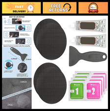 Trampoline Repair Kit - 4" Circle Patches for Mat Tears Holes - Easy Fix