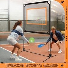 The Portable Multi-Game Paddle Sport Set: Similar to Jianzi, Badminton