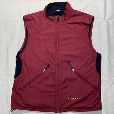 Vintage Y2K Atomic Skiing Vest Large Red Gray Also Branded ''KELTY'' Embroidered