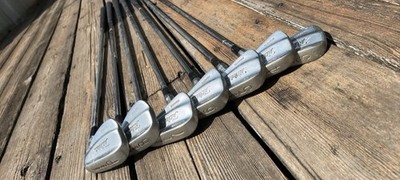 Vintage Titleist Tour Model Forged Iron Set 3-PW Nice Grips (Missing 9 Iron)