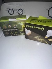 Fiveage Reptile Basking Spot Lamp Day Light 90-120V 2 Packs Each Pack 2 Bulbs