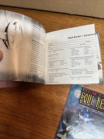 Tomb Raider the Last Revelation & Chronicles. Sega Dreamcast Manuals Only