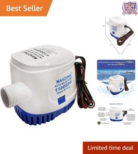 Automatic Submersible Water Pump 12V 1100GPH Marine Yacht with Float Switch
