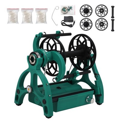 Electric Yarn Winder 3 Spools Yarn Spinner Forward Reverse for Knitting & Craft