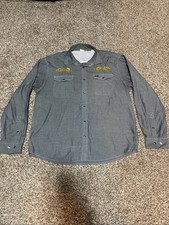 Rare Howler Brothers Gaucho Golden Lobsters Pearl Snapshirt Size Large