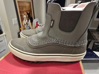 Vans Standard Mid Chelsea Boots Mens Sz 10  Brown Insulated Waterproof MTE NEW