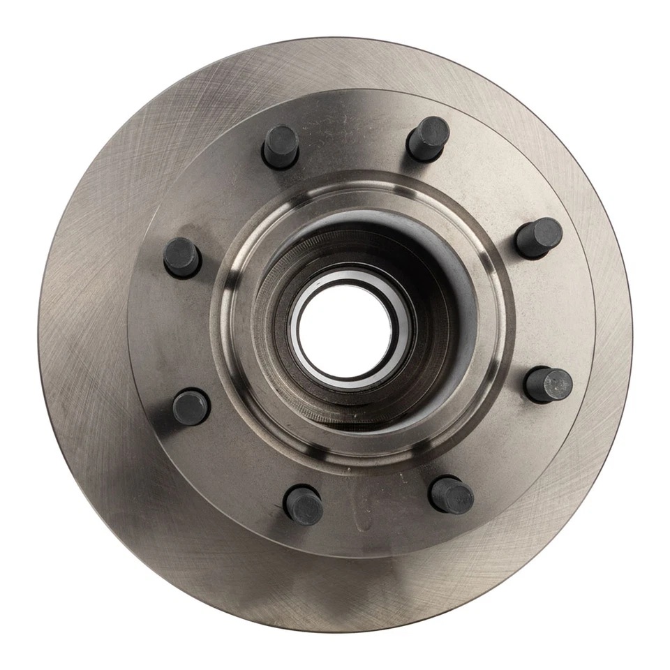 Rotor de disco delantero con conjunto de buje y pastillas de freno para Chevrolet C3500 1990-1994 Foto 3 de 4