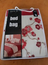 Matalan HomeStore Oriental Bed in a Bag -Duvet & Pillowcase Cover - Red - Double