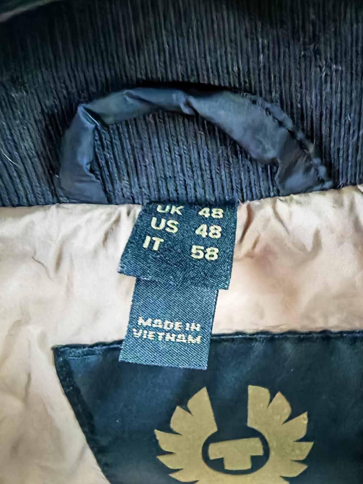 Belstaff Circuit Down Gilet Men's Black Puffer Bodywarmer Vest Size UK 48 IT 58 image 4
