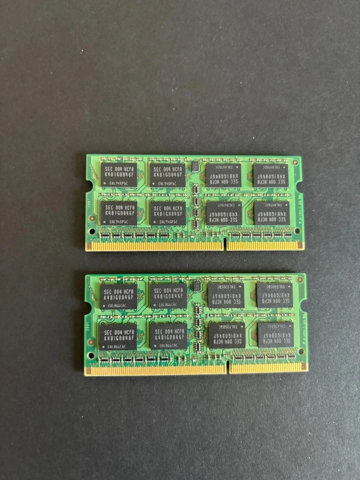 Samsung 4GB (2x2GB) 2Rx8 PC3-8500s DDR3-1066 SODIMM Laptop Memory RAM Mac2009/10 - Image 2 of 2