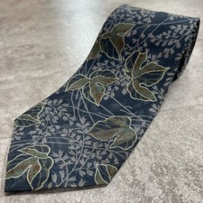 Floral Floral Pattern Tie, Floral Motif, 100 Silk, Men's, Multicolor, ...