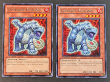 Yugioh TCG - 2x Evolsaur Vulcano - PHSW-EN019 - NM/LP - 1st Edition - Rare 2011