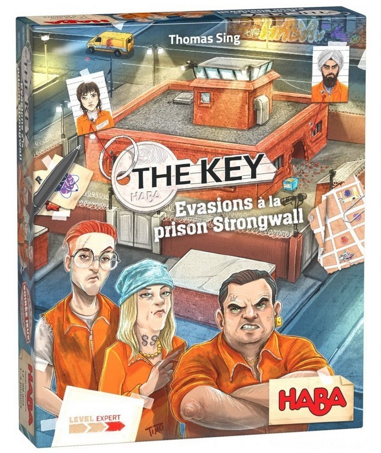 Jeux de société The Key Prison Strongwall, une idée cadeau anniversaire idéale