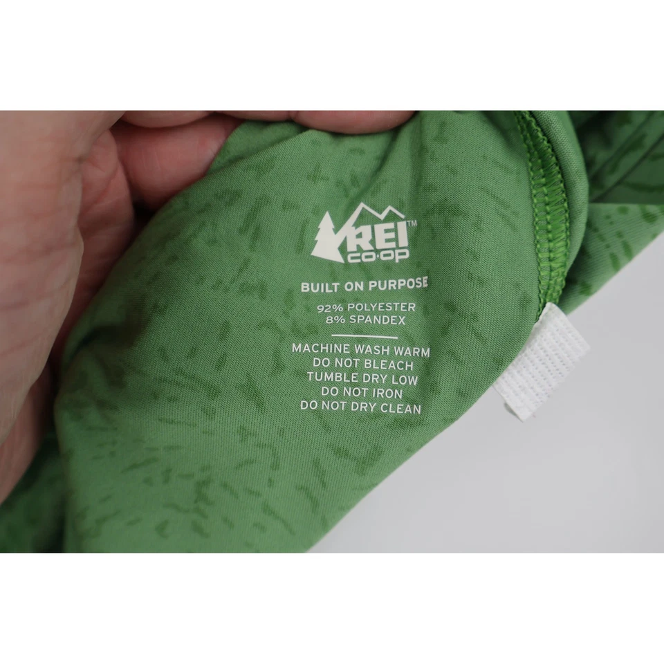 Camiseta cooperativa REI para mujer L verde camping senderismo aire libre aventura gimnasio atletismo Foto 4 de 4