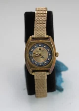 Accutron Watch Women H63602 Vintage 10K RGP Back Bezel Mechanical NON-WORKING