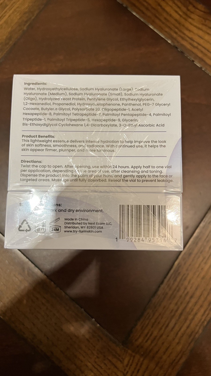 Ampoules [ultra Hydrating Vials] - 3% Hyaluron Turm Skin