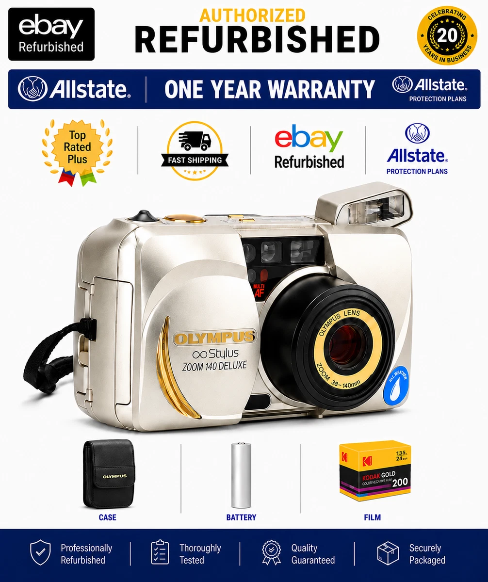 Olympus Stylus Zoom 140 Film Cameras for sale | eBay