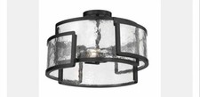 Minka Lavery 5265-66A Bella Collina - 3 Light Semi-Flush Mount-12 Inches Tall