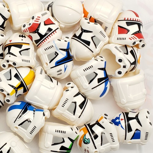 Menge 5 zufällige Opa Clone Customs Clone Trooper Helme GCC Pad gedruckt - Bild 1 von 2