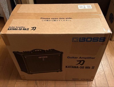 BOSS KATANA-50 MKII GITARRENVERSTÄRKER LEICHT GEBRAUCHT BUILT-IN FX PC EDIT OVP