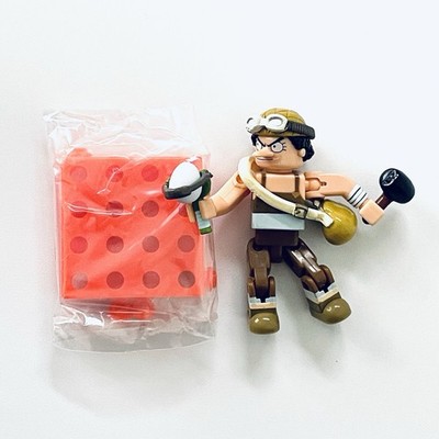 One Piece DeQue Part 3 Usopp Small Action Posing Figure unifive 2002 Doll 1.9''H