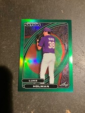2026 Leaf Nation Baseball Luke Holman Base Card #2/25 Cincinnati Reds
