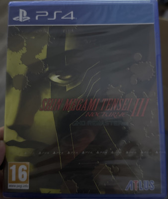 Shin Megami Tensei 3 Nocturne HD Remaster PS4 EU Game In EN-FR-DE-ES-IT NEW RPG 