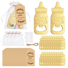 24Pcs Baby Shower Bottle Openers, Poppin Design Baby Shower Party Favors with...