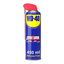 WD-40 Multi Use Lubricant Spray 450ml, Wide and Narrow Smart Straw, Multipurpose 18.13 per litre