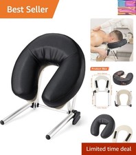Compact Face Cushion Cradle with Pillow, Adjustable for All Massage Uses