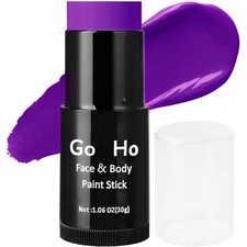 Go Ho Cream-Blendable Full-coverage Purple Face Body Paint Stick 1.06 oz