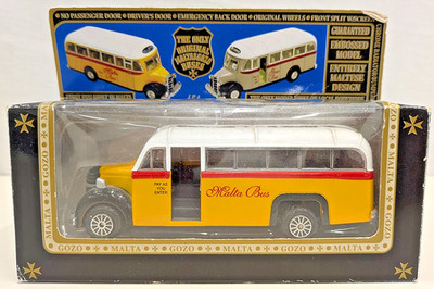 LEAF LTD DIECAST MALTA BUS Jean Bedford Ob Coach in OVP